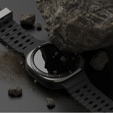 Samsung Galaxy Watch Ultra 47mm – Ringke Slim & Tempered Glass dėklas + stiklas - Skaidrus 5