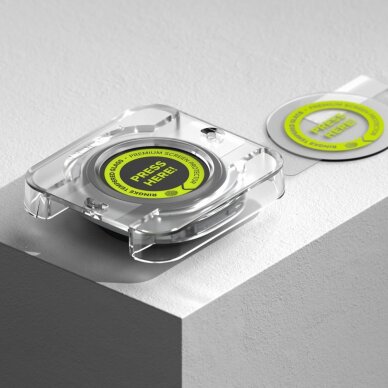 Samsung Galaxy Watch 8 40mm Ringke Tempered Glass Pro grūdintas stiklas, 2 vnt. – skaidrus 4
