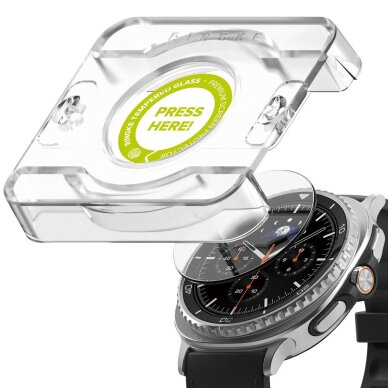Samsung Galaxy Watch 8 46mm Ringke Tempered Glass Pro grūdintas stiklas, 2 vnt. – skaidrus 1 Samsung Galaxy Watch 8 46mm Ringke Tempered Glass Pro grūdintas stiklas, 2 vnt. – skaidrus 1