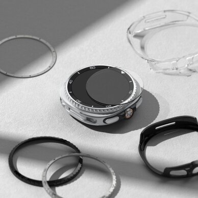 Samsung Galaxy Watch 8 46mm Ringke Tempered Glass Pro grūdintas stiklas, 2 vnt. – skaidrus 5