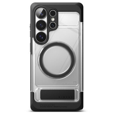 Samsung Galaxy S26 Ultra Ringke UX Magnetic MagSafe dėklas – juodas skaidrus 2 Samsung Galaxy S26 Ultra Ringke UX Magnetic MagSafe dėklas – juodas skaidrus 2