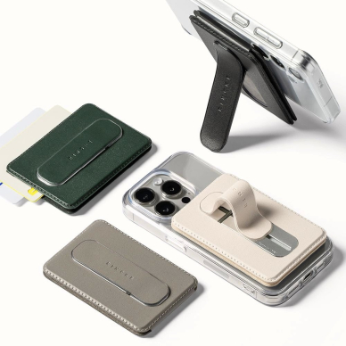 Ringke piniginės tipo Slide Grip MagSafe dėklas - juodas 5