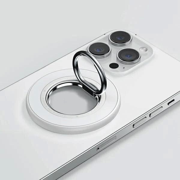 Magnetinis stovas Ring SODI StandBM-350 su MagSafe, dvipusis – baltas 1 Magnetinis stovas Ring SODI StandBM-350 su MagSafe, dvipusis – baltas 1