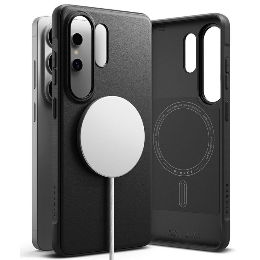 Samsung Galaxy S26 Ultra Ringke Onyx MagSafe dėklas – juodas Samsung Galaxy S26 Ultra Ringke Onyx MagSafe dėklas – juodas