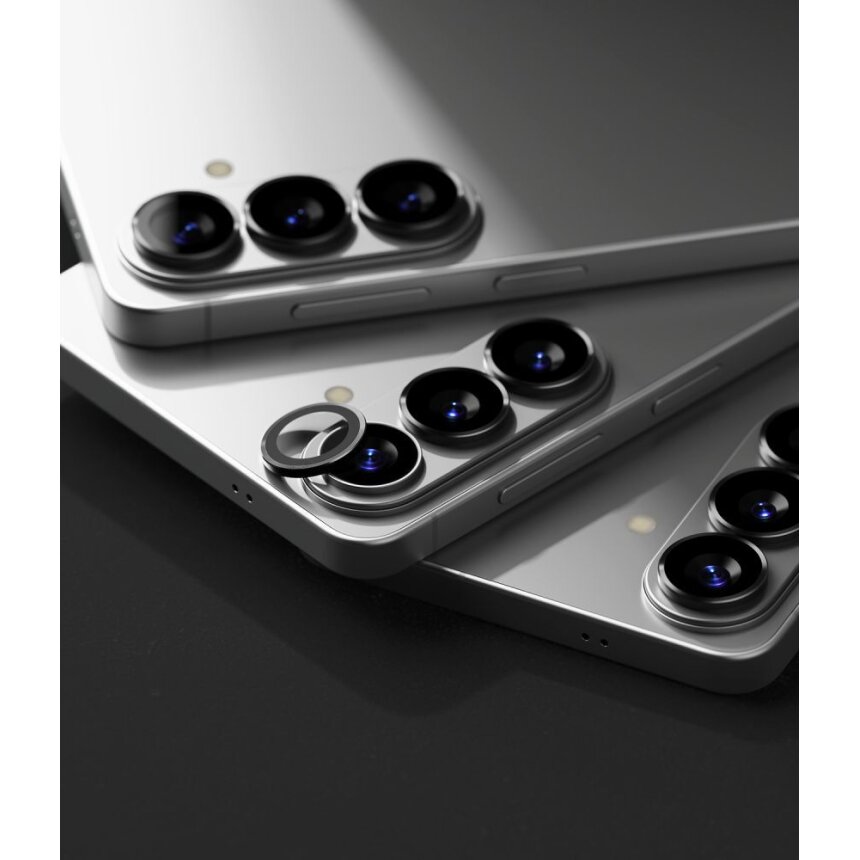 Samsung Galaxy S26 / S26+ Ringke Camera Frame Protector kameros rėmelio apsauga (2 vnt.) – juoda 5 Samsung Galaxy S26 / S26+ Ringke Camera Frame Protector kameros rėmelio apsauga (2 vnt.) – juoda 5