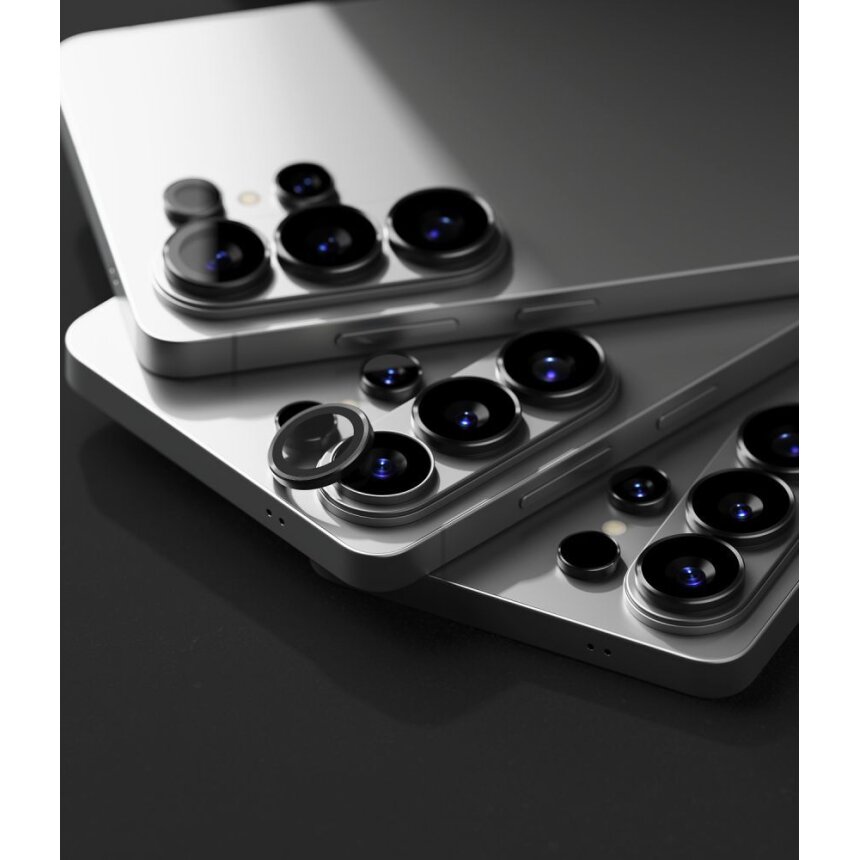 Samsung Galaxy S26 Ultra Ringke Camera Frame Protector kameros rėmelio apsauga (2 vnt.) – juoda 5