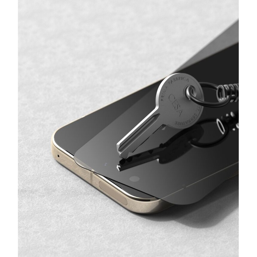 Google Pixel 9 Pro / 10 Pro / 11 Pro Ringke Easy Slide Privacy privatumo ekrano apsauginis grūdintas stiklas (2 vnt.) 4
