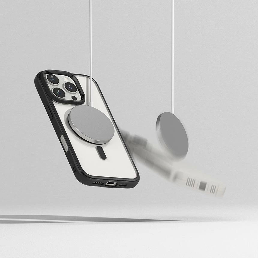 Ringke Fusion Bold MagSafe Dėklas skirtas iPhone 16 Pro Max - Juodas 4 Ringke Fusion Bold MagSafe Dėklas skirtas iPhone 16 Pro Max - Juodas 4
