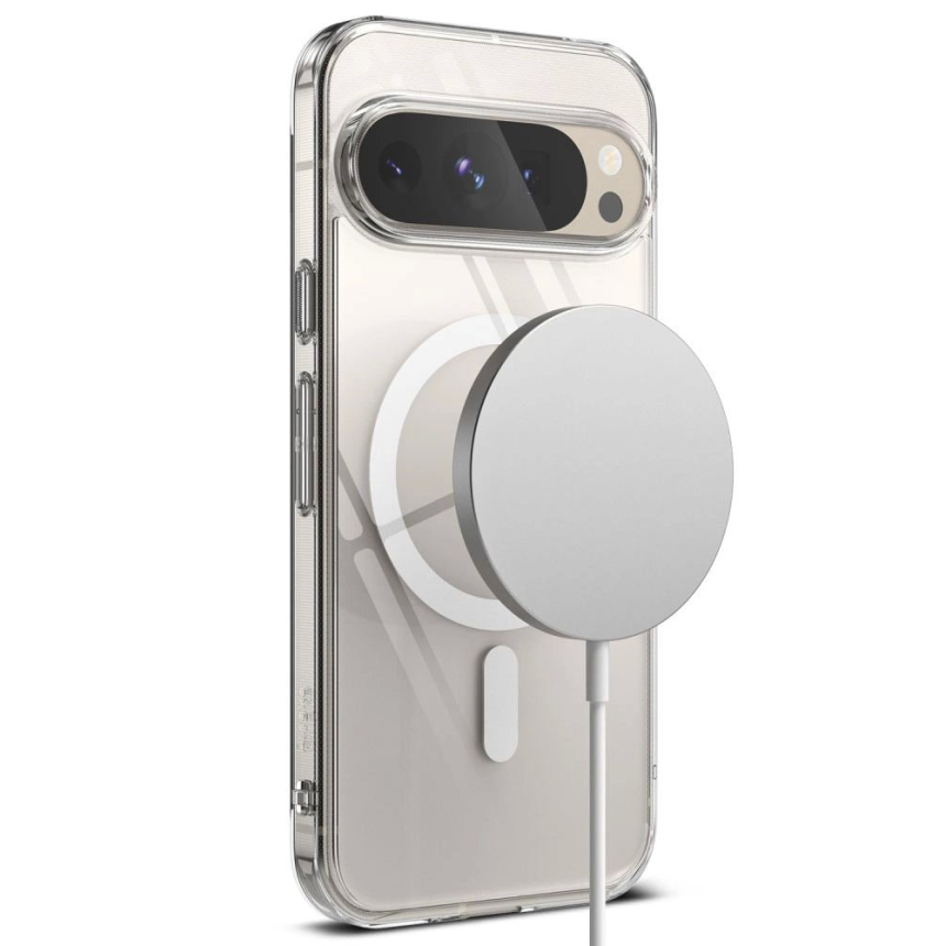 Ringke Fusion MagSafe Dėklas skirtas Google Pixel 9 / 9 Pro - Permatomas 3 Ringke Fusion MagSafe Dėklas skirtas Google Pixel 9 / 9 Pro - Permatomas 3