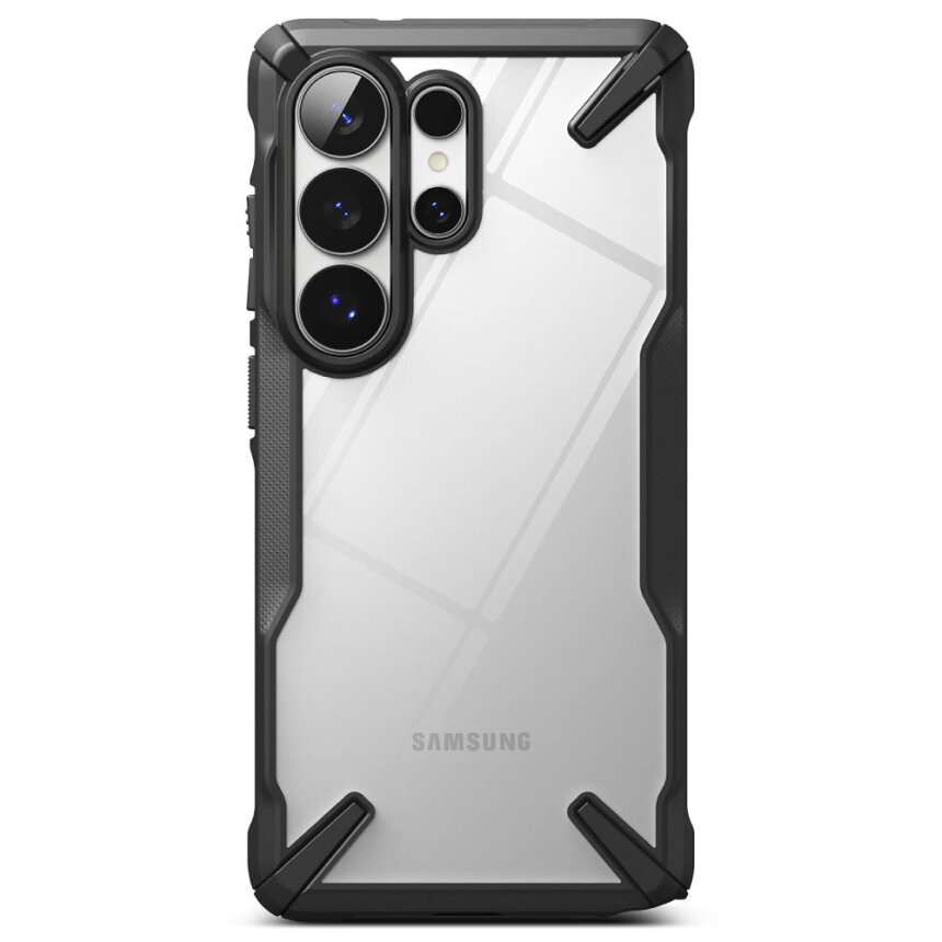 Samsung Galaxy S26 Ultra Ringke Fusion X dėklas – juodas skaidrus 2 Samsung Galaxy S26 Ultra Ringke Fusion X dėklas – juodas skaidrus 2