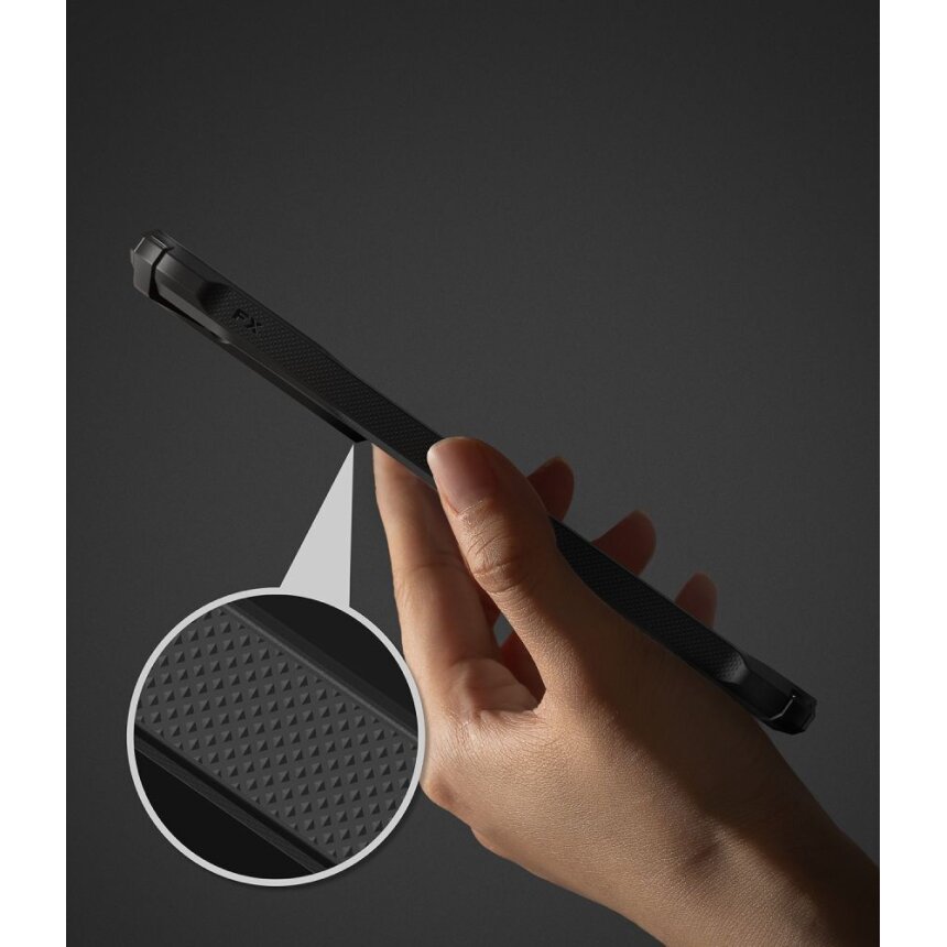 Samsung Galaxy S26 Ringke Fusion X Magnetic MagSafe dėklas – juodas skaidrus 8