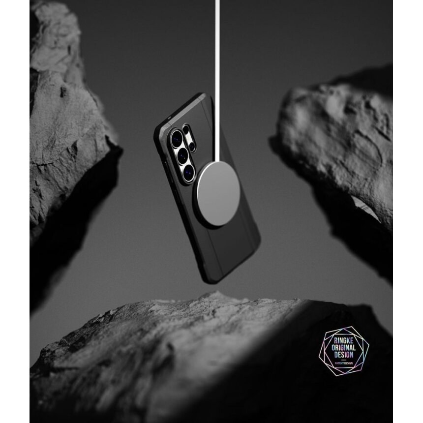 Samsung Galaxy S26 Ultra Ringke Onyx Alfa MagSafe dėklas – juodas 8