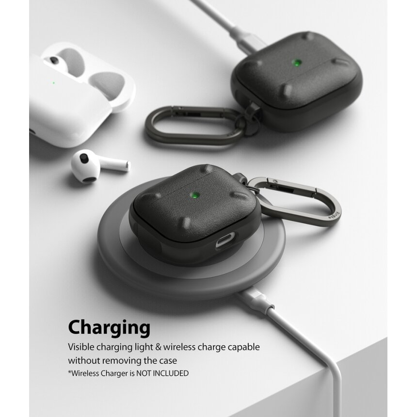 Akcija! Dėklas Ringke Onyx AirPods 3 Bordo EC523111RS) 3 Akcija! Dėklas Ringke Onyx AirPods 3 Bordo EC523111RS) 3