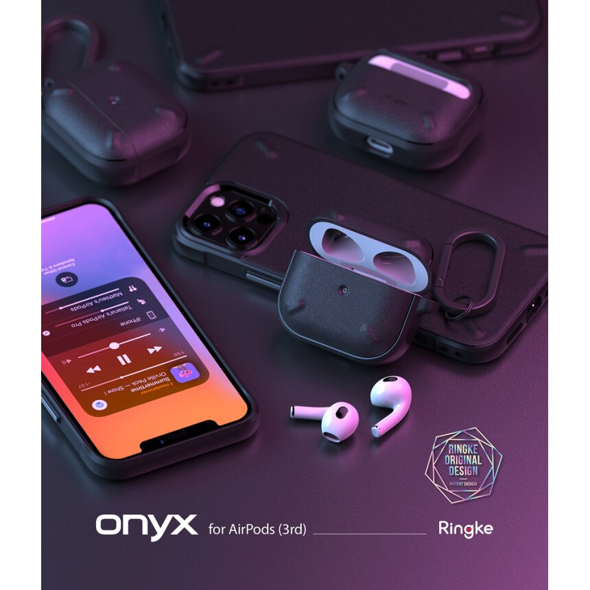 Akcija! Dėklas Ringke Onyx AirPods 3 Bordo EC523111RS) 8