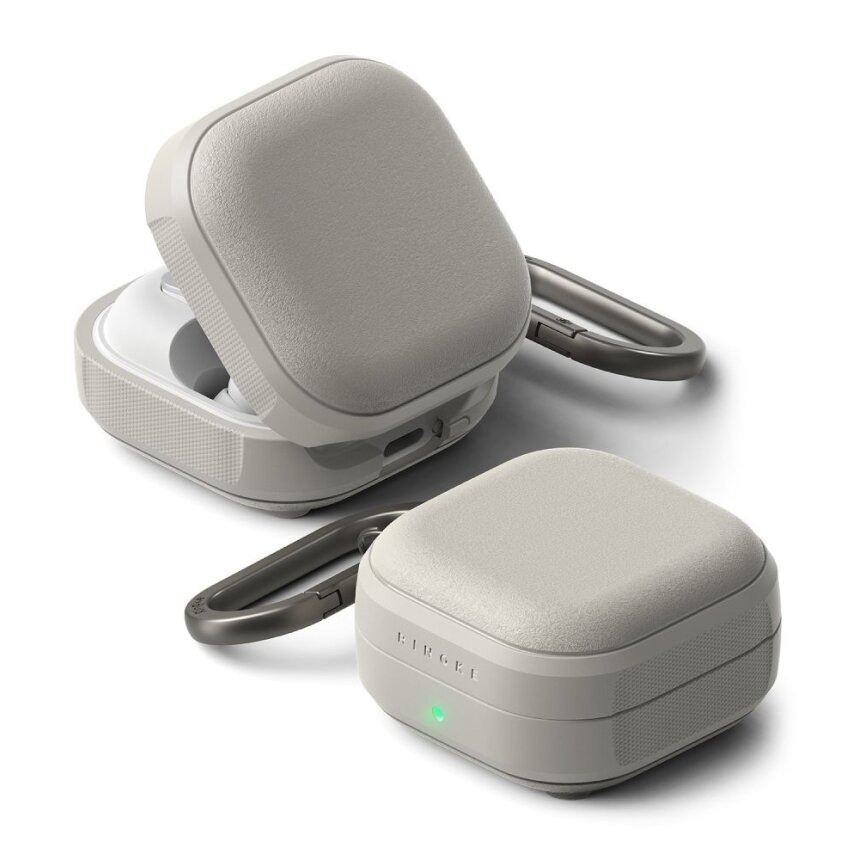 Samsung Galaxy Buds 4 / 4 Pro Ringke Onyx Magnetic dėklas – pilkas Samsung Galaxy Buds 4 / 4 Pro Ringke Onyx Magnetic dėklas – pilkas