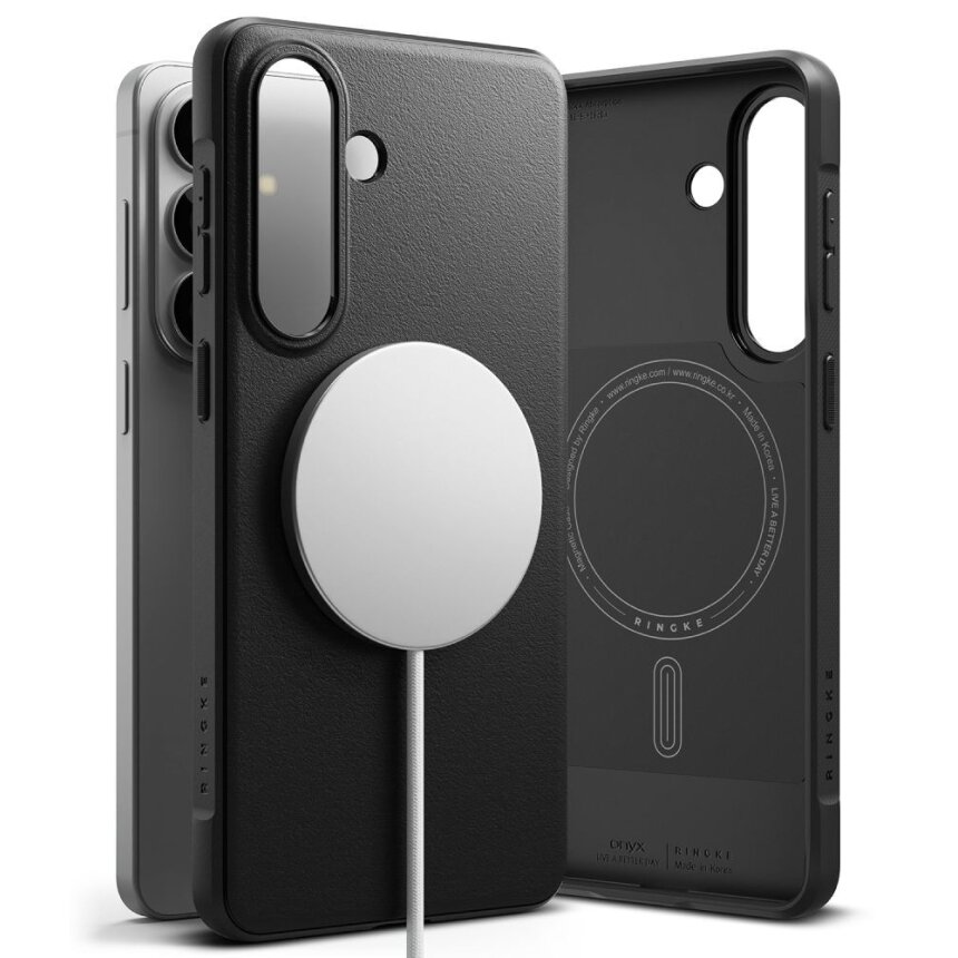 Samsung Galaxy S26+ Ringke Onyx MagSafe dėklas – juodas