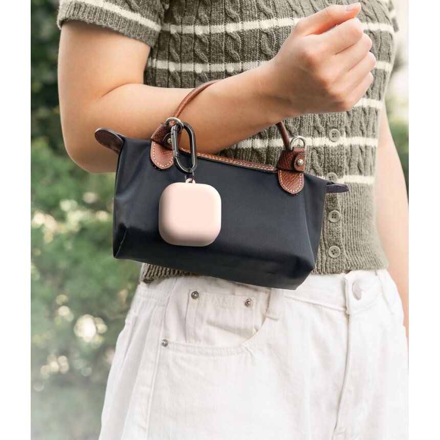 Samsung Galaxy Buds 4 / 4 Pro Ringke Silicone dėklas – rožinis 5