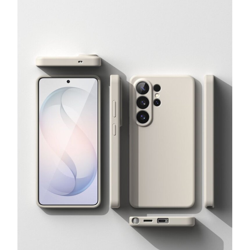 Samsung Galaxy S26 Ultra Ringke Silicone MagSafe dėklas – smėlio spalvos 4