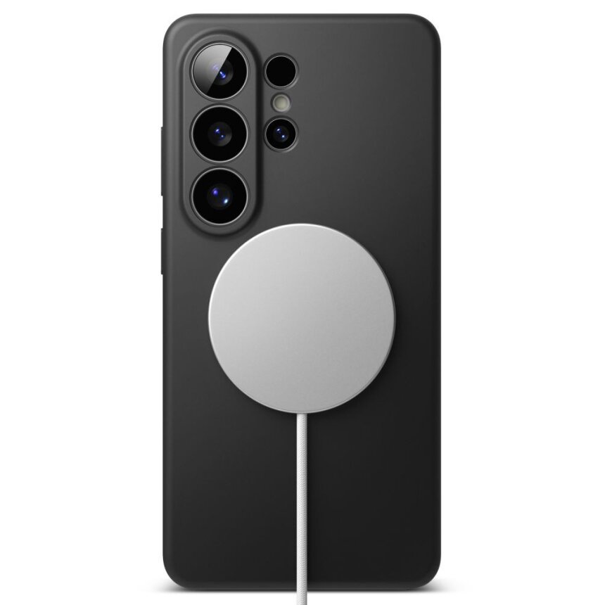 Samsung Galaxy S26 Ultra Ringke Silicone MagSafe dėklas – juodas 3