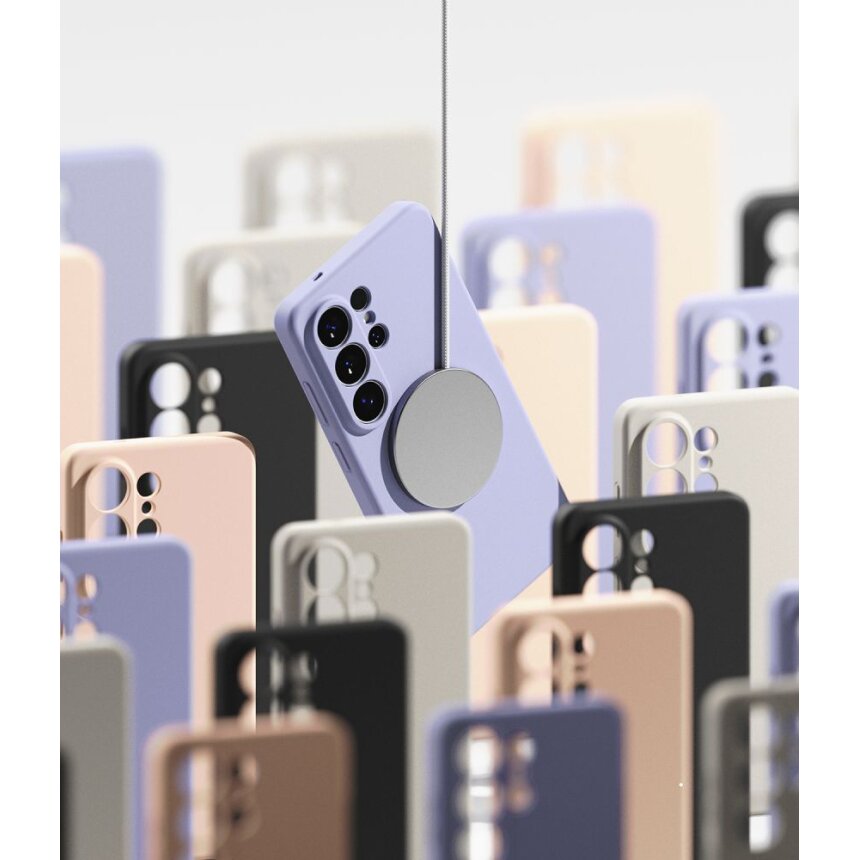 Samsung Galaxy S26 Ultra Ringke Silicone MagSafe dėklas – juodas 7 Samsung Galaxy S26 Ultra Ringke Silicone MagSafe dėklas – juodas 7