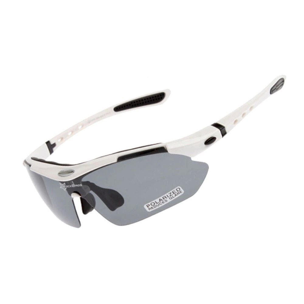 Rockbros 10002 polarizing cycling glasses - baltas 2 Rockbros 10002 polarizing cycling glasses - baltas 2