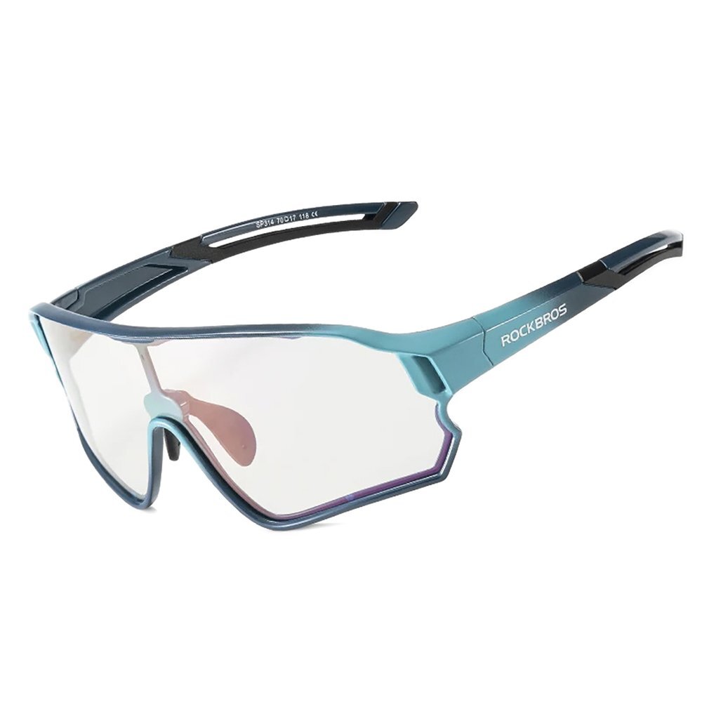 Vaikiški poliarizuoti dviračio akiniai Rockbros 14110009005 8–14 m. – mėlyni