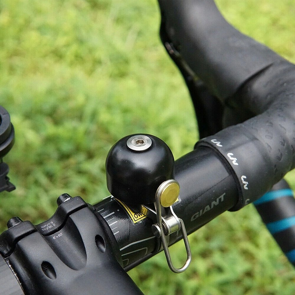 Dviračio skambutis Rockbros 15-1BBK retro stiliaus – juodas 2 Dviračio skambutis Rockbros 15-1BBK retro stiliaus – juodas 2