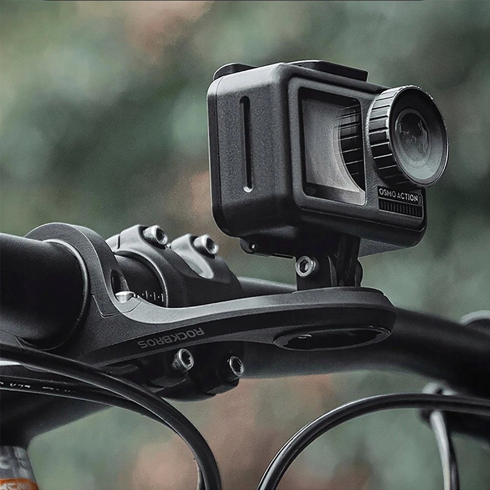 Dviračio laikiklis Rockbros 29210012001 Garmin vairo tvirtinimui – juodas 7