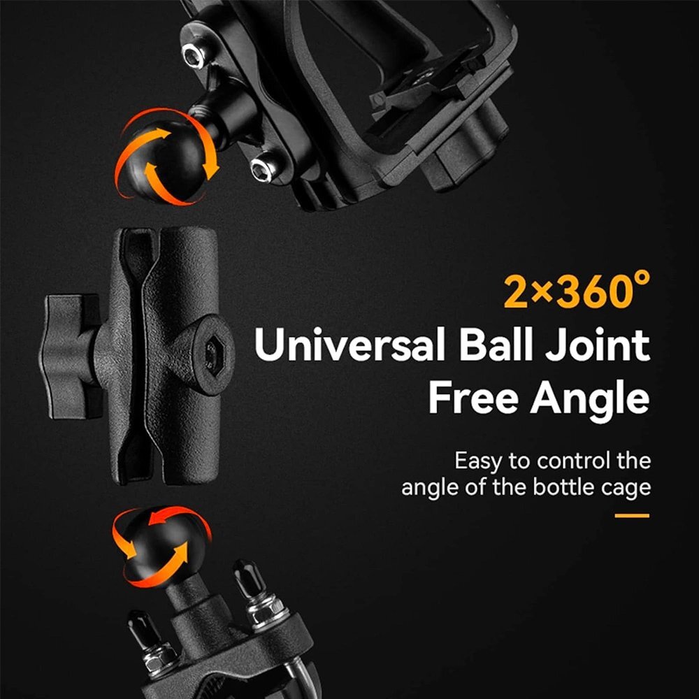 Dviračio gertuvės laikiklis Rockbros 31210008002 – juodas 2 Dviračio gertuvės laikiklis Rockbros 31210008002 – juodas 2