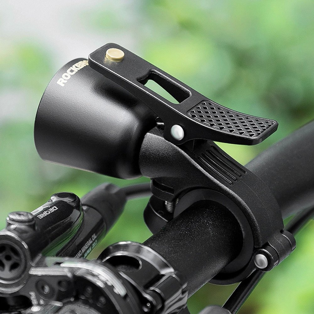 Dviračio skambutis Rockbros 34210005001 – juodas 3 Dviračio skambutis Rockbros 34210005001 – juodas 3