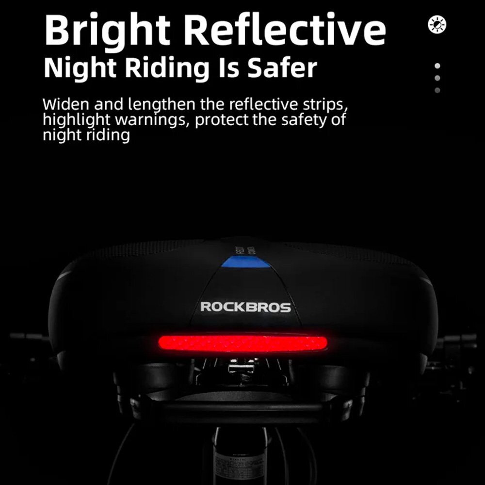 Dviračio balnelis Rockbros AQ-6090B – juodas ir mėlynas 3