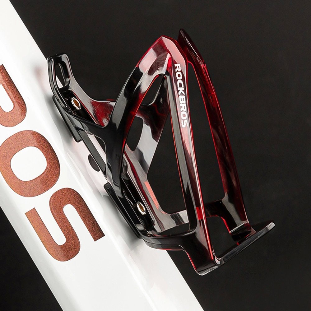 Dviračio gertuvės laikiklis Rockbros FK338 – juodas ir raudonas 4