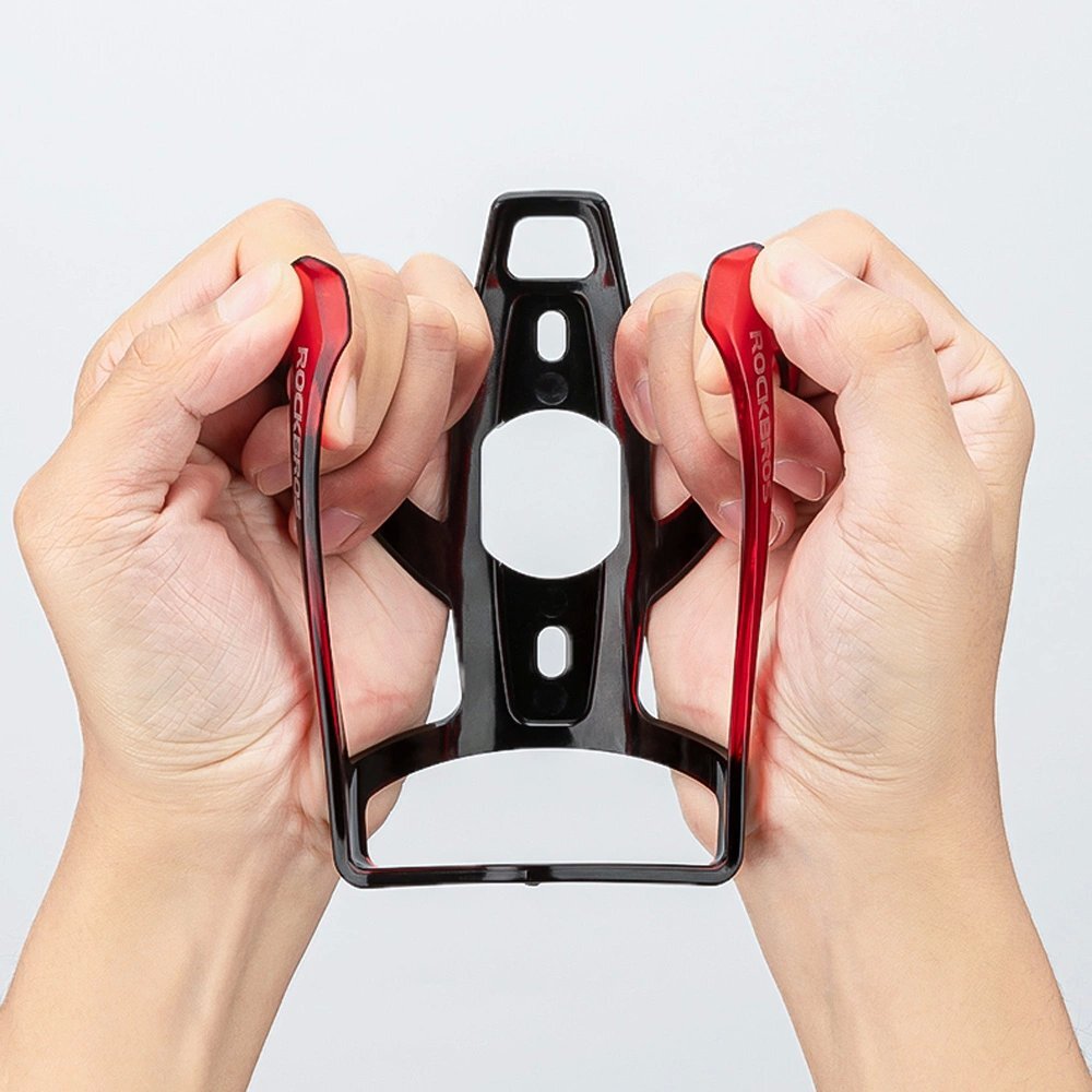 Dviračio gertuvės laikiklis Rockbros FK338 – juodas ir raudonas 5