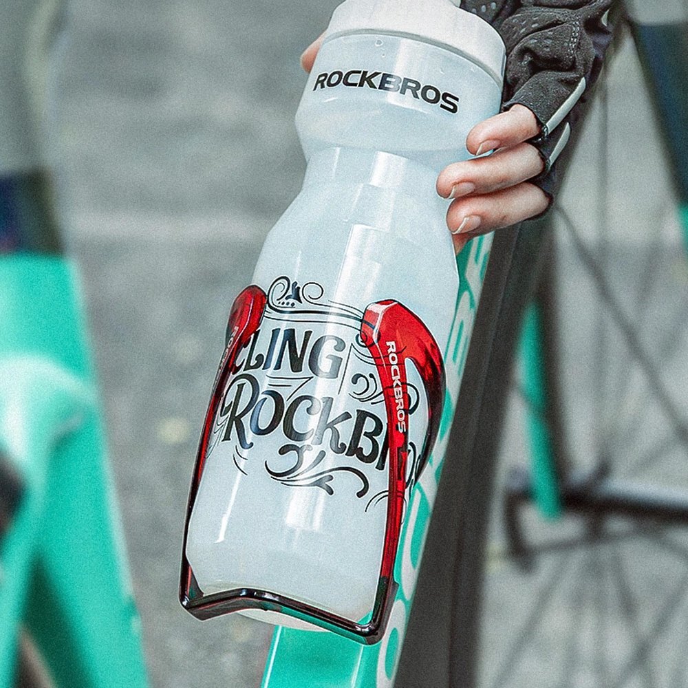 Dviračio gertuvės laikiklis Rockbros FK338 – juodas ir raudonas 6 Dviračio gertuvės laikiklis Rockbros FK338 – juodas ir raudonas 6