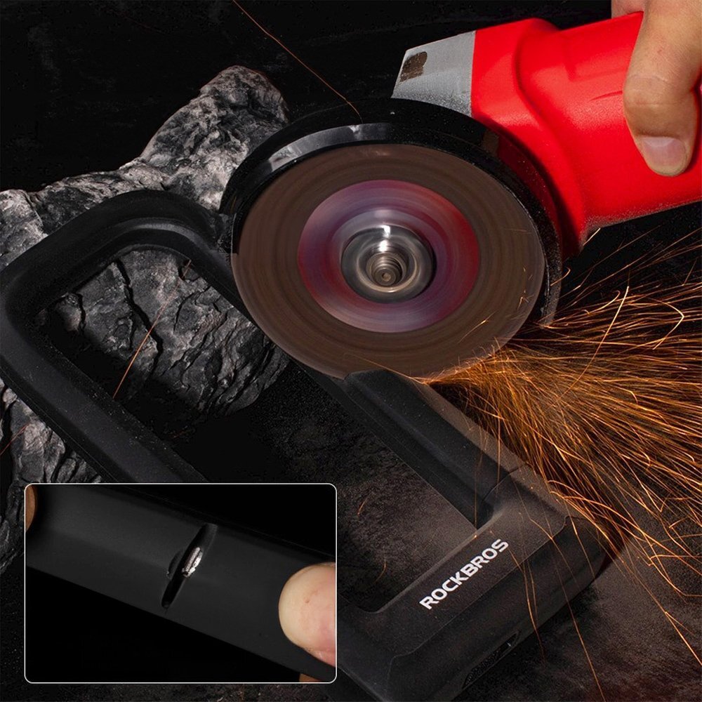 Dviračio spyna Rockbros RKS626-BK U-lock – juoda 5