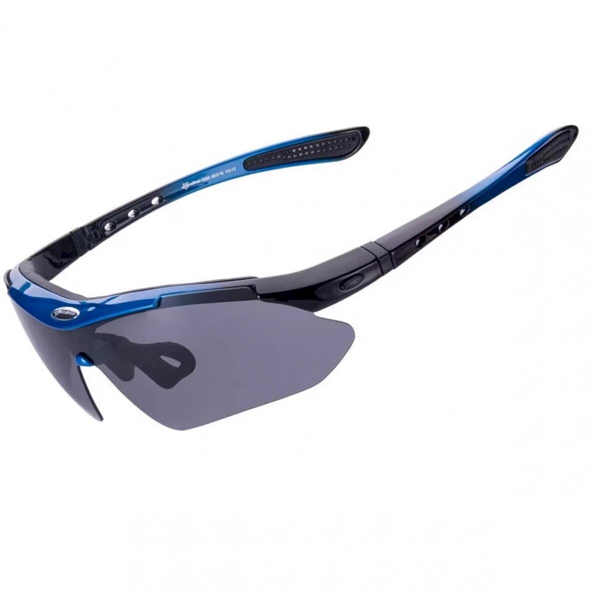 Rockbros 10007 polarizing cycling glasses - Juodas blue 1 Rockbros 10007 polarizing cycling glasses - Juodas blue 1