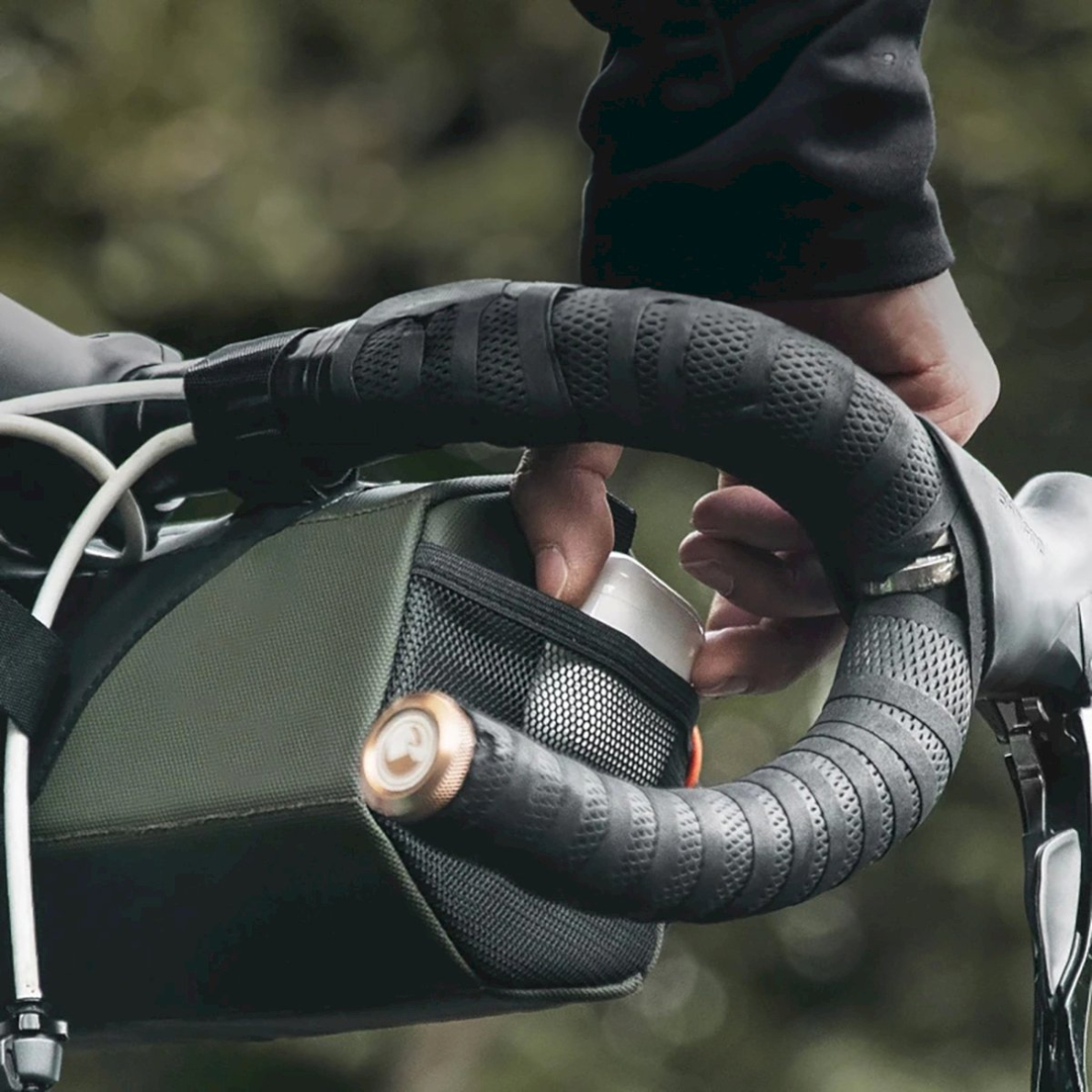 Rockbros 30110054001 bicycle handlebar Krepšys 2.2 l - žalias 3 Rockbros 30110054001 bicycle handlebar Krepšys 2.2 l - žalias 3