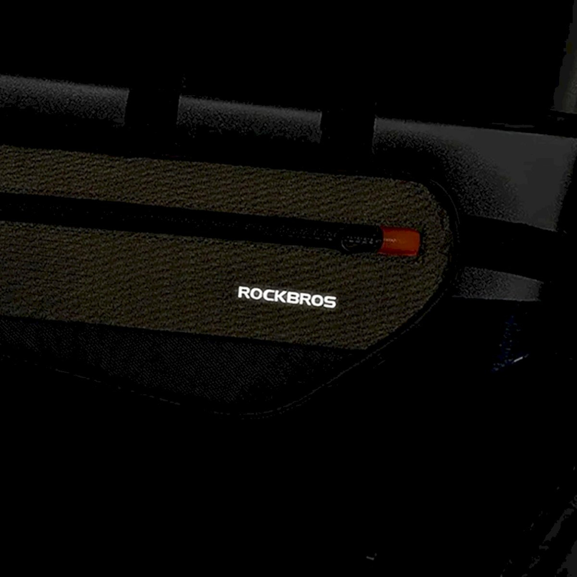 Rockbros 30120079001 bicycle Krepšys 1.7 l - žalias Juodas 5 Rockbros 30120079001 bicycle Krepšys 1.7 l - žalias Juodas 5