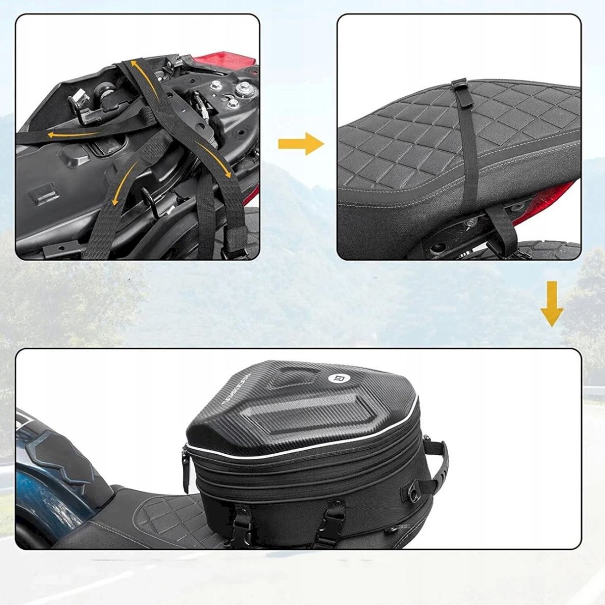 Rockbros 30140026001 motorcycle tank Krepšys 35 l - Juodas 8 Rockbros 30140026001 motorcycle tank Krepšys 35 l - Juodas 8