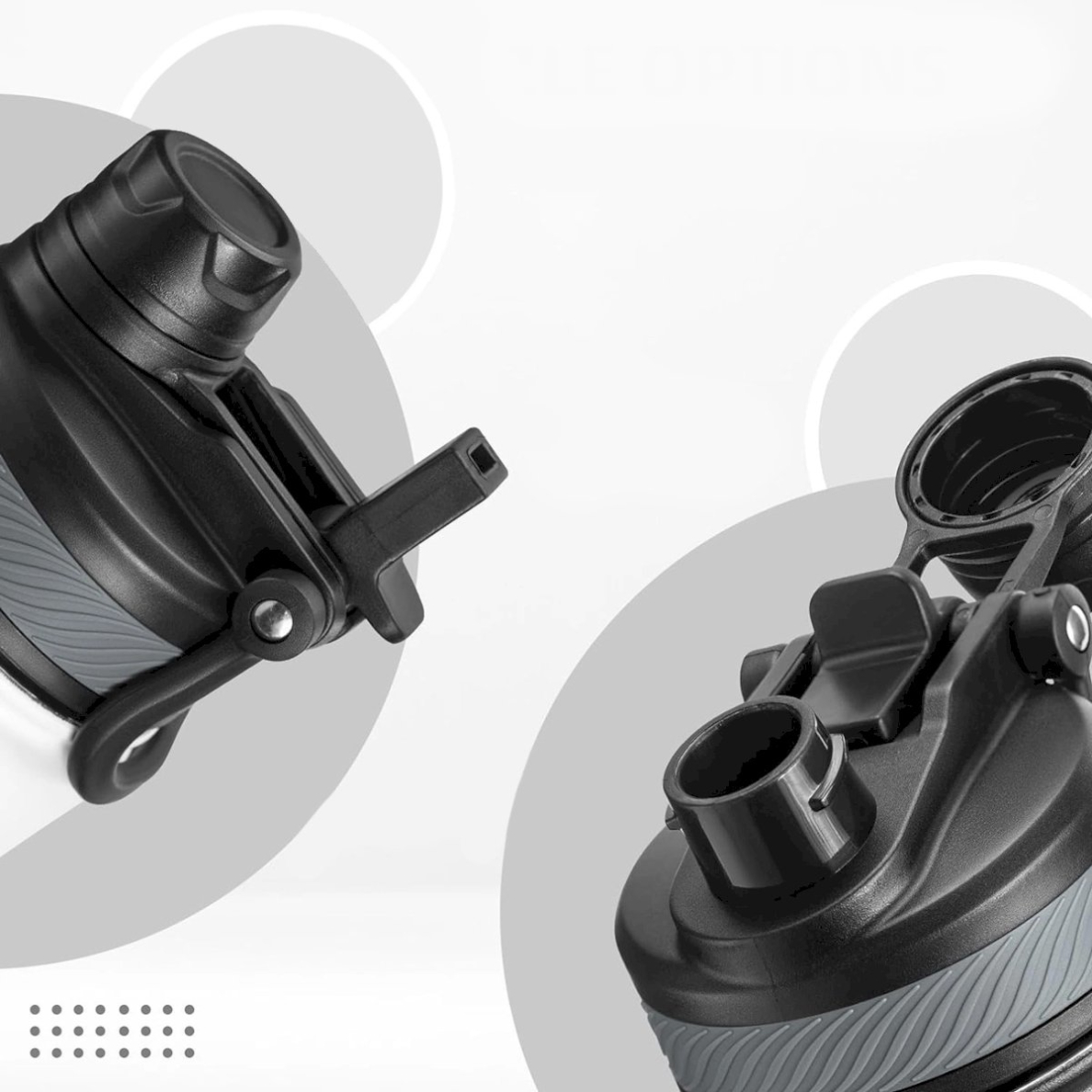 Termogertuvė Rockbros 35210029005 dviračiui, 530 ml – balta 4 Termogertuvė Rockbros 35210029005 dviračiui, 530 ml – balta 4