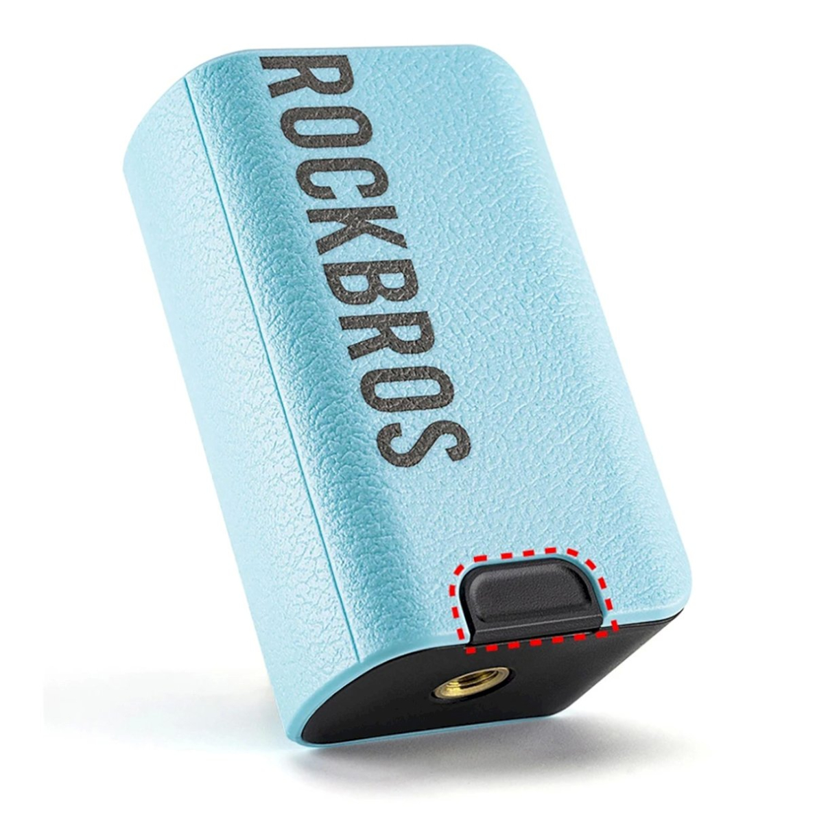 Rockbros 42520006001 Dviračio pompa su skaitmeniniu ekranu, skirta padangoms / kamuoliams / balionams – mėlynas 2