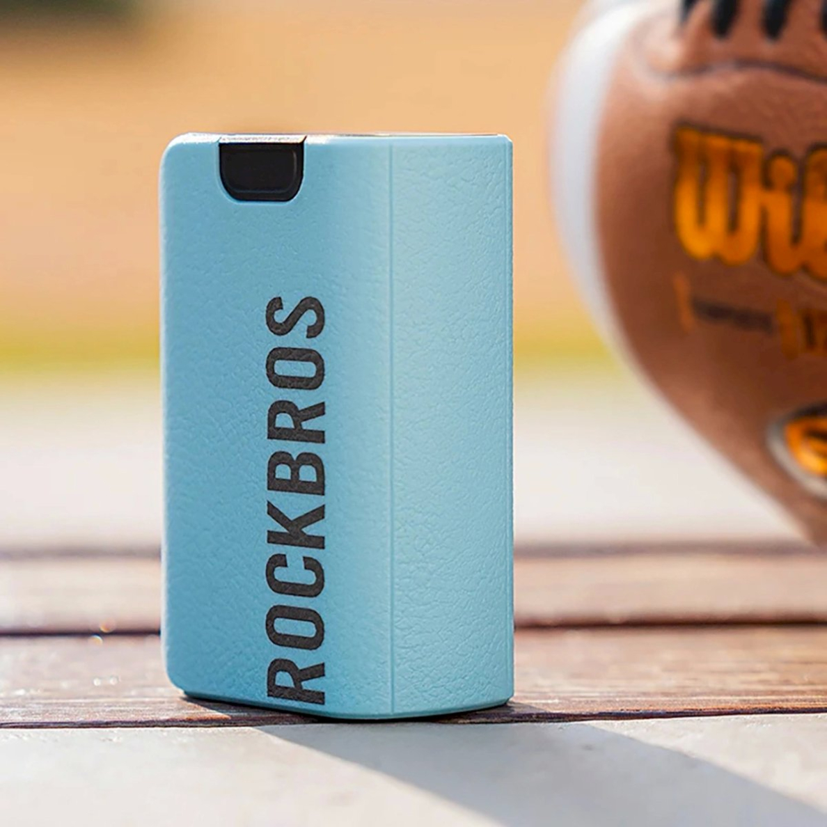 Rockbros 42520006001 Dviračio pompa su skaitmeniniu ekranu, skirta padangoms / kamuoliams / balionams – mėlynas 7