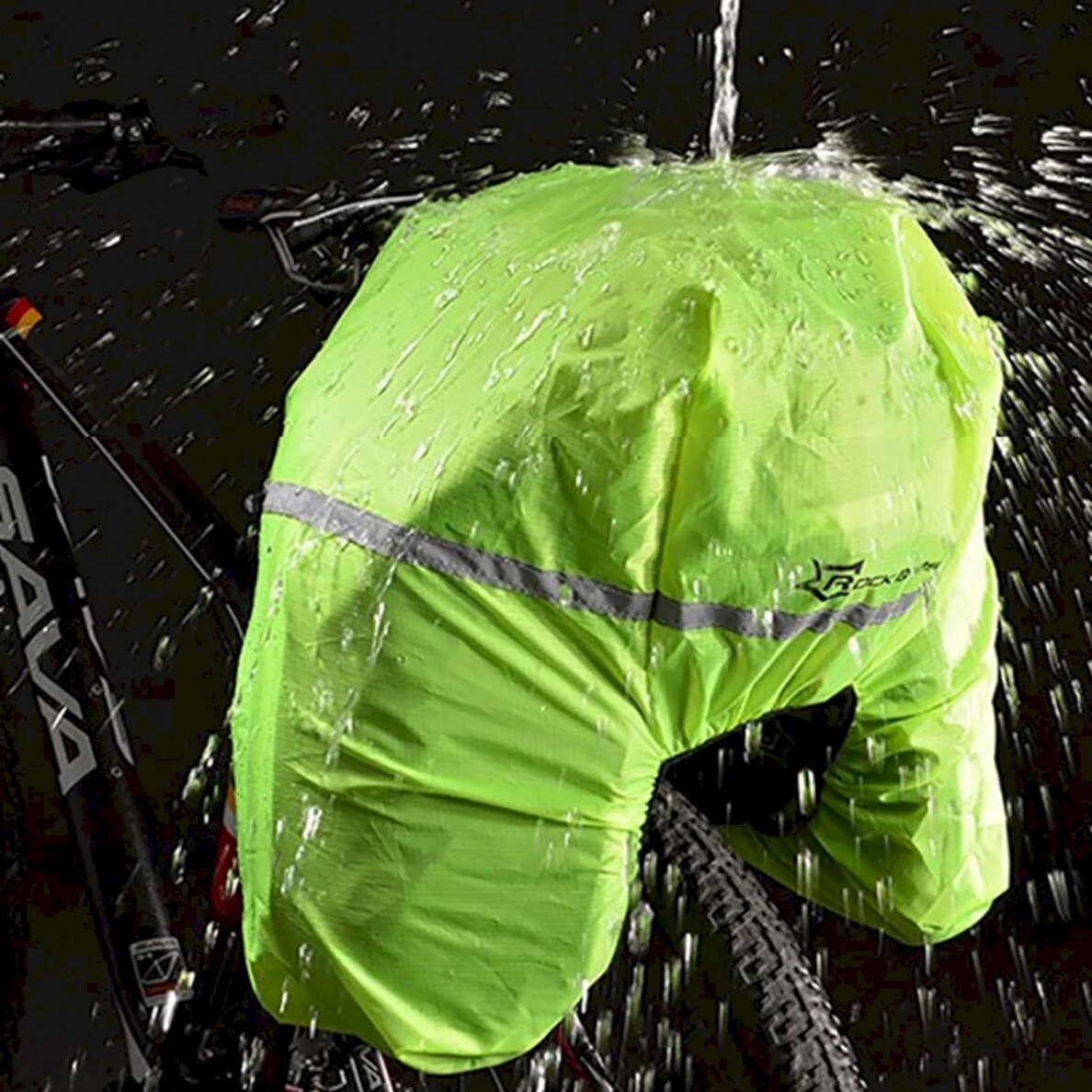 Rockbros A6-03BK bicycle Krepšys trunk 35 lfold-out pockets - Juodas 2