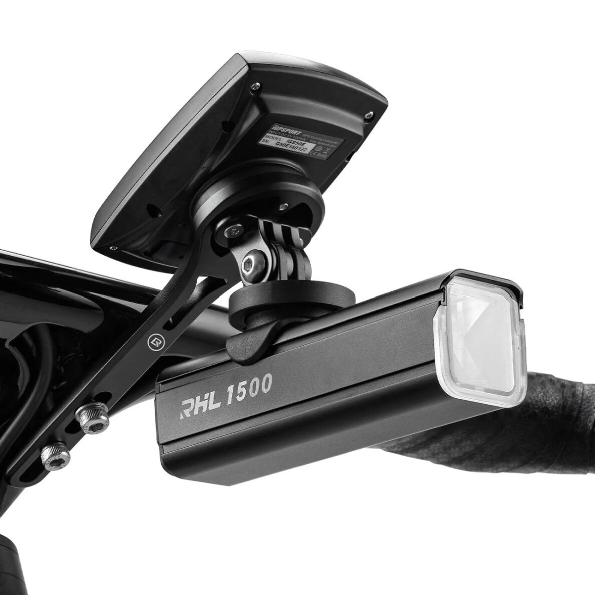 Laikiklis Rockbros Bike Mount Garmin / GoPro – juodas 1 Laikiklis Rockbros Bike Mount Garmin / GoPro – juodas 1