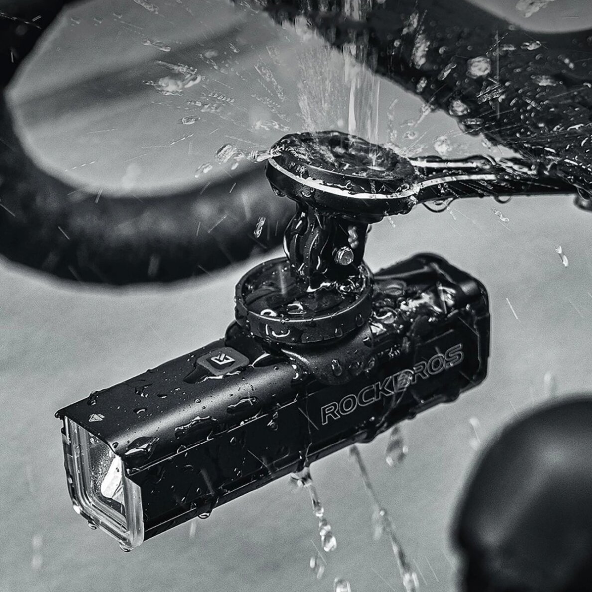 Laikiklis Rockbros Bike Mount Garmin / GoPro – juodas 3