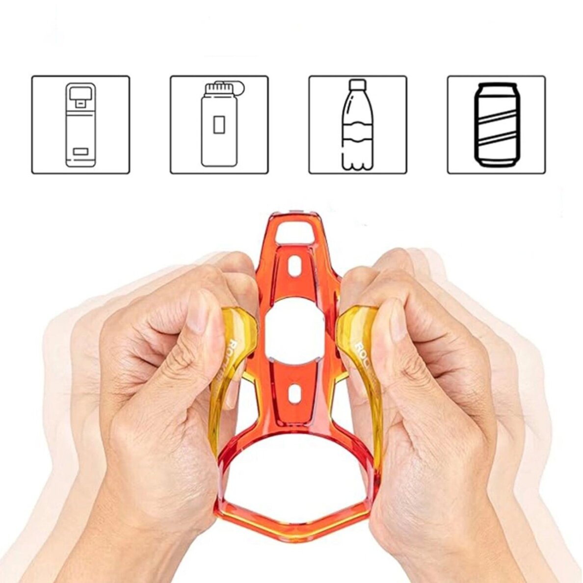 Dviračio sėdynės užvalkalas Rockbros Cover dydis L – pilkas 5 Dviračio sėdynės užvalkalas Rockbros Cover dydis L – pilkas 5