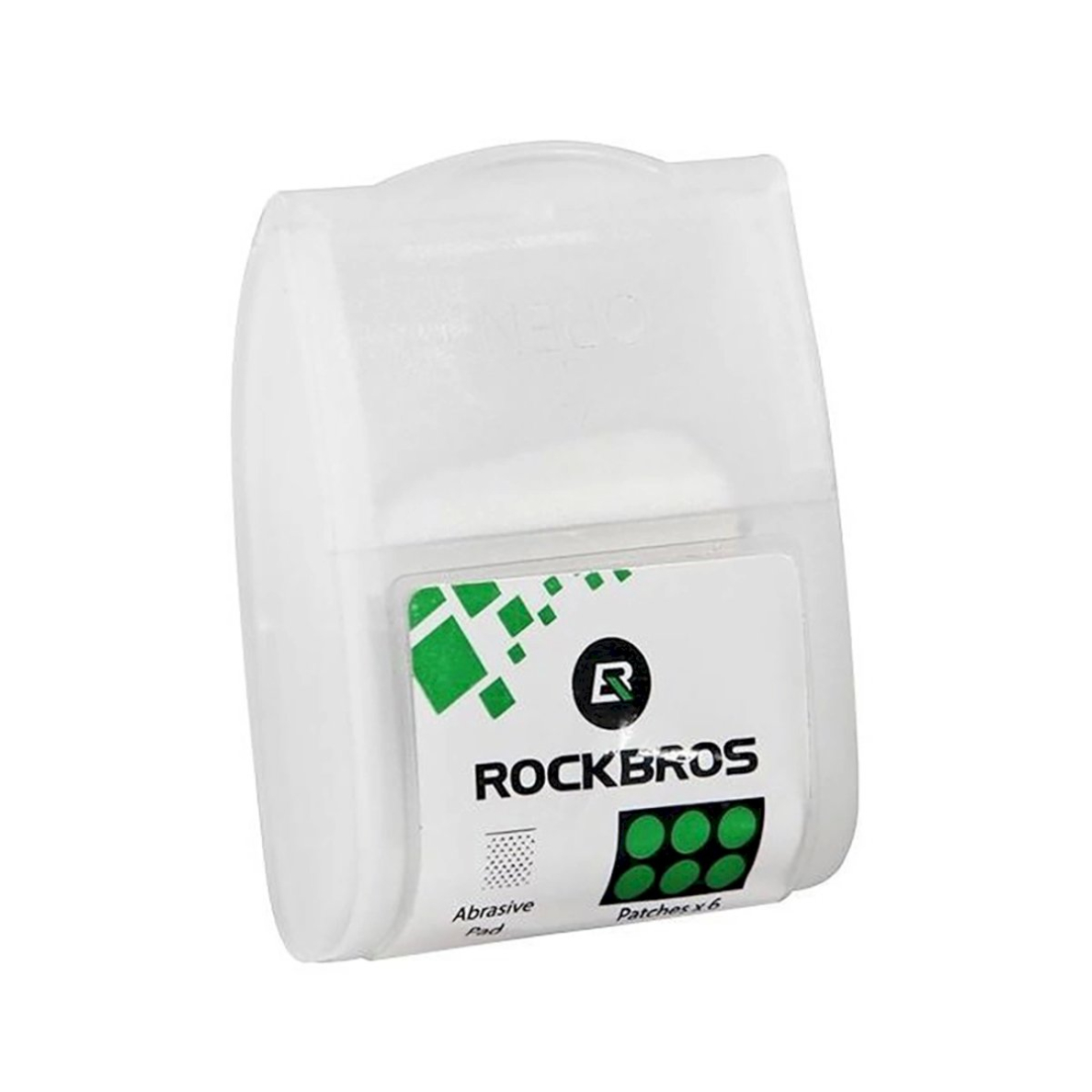 Rockbros GJ2001 repair kit bicycle inner tubes - translucent 6 Rockbros GJ2001 repair kit bicycle inner tubes - translucent 6