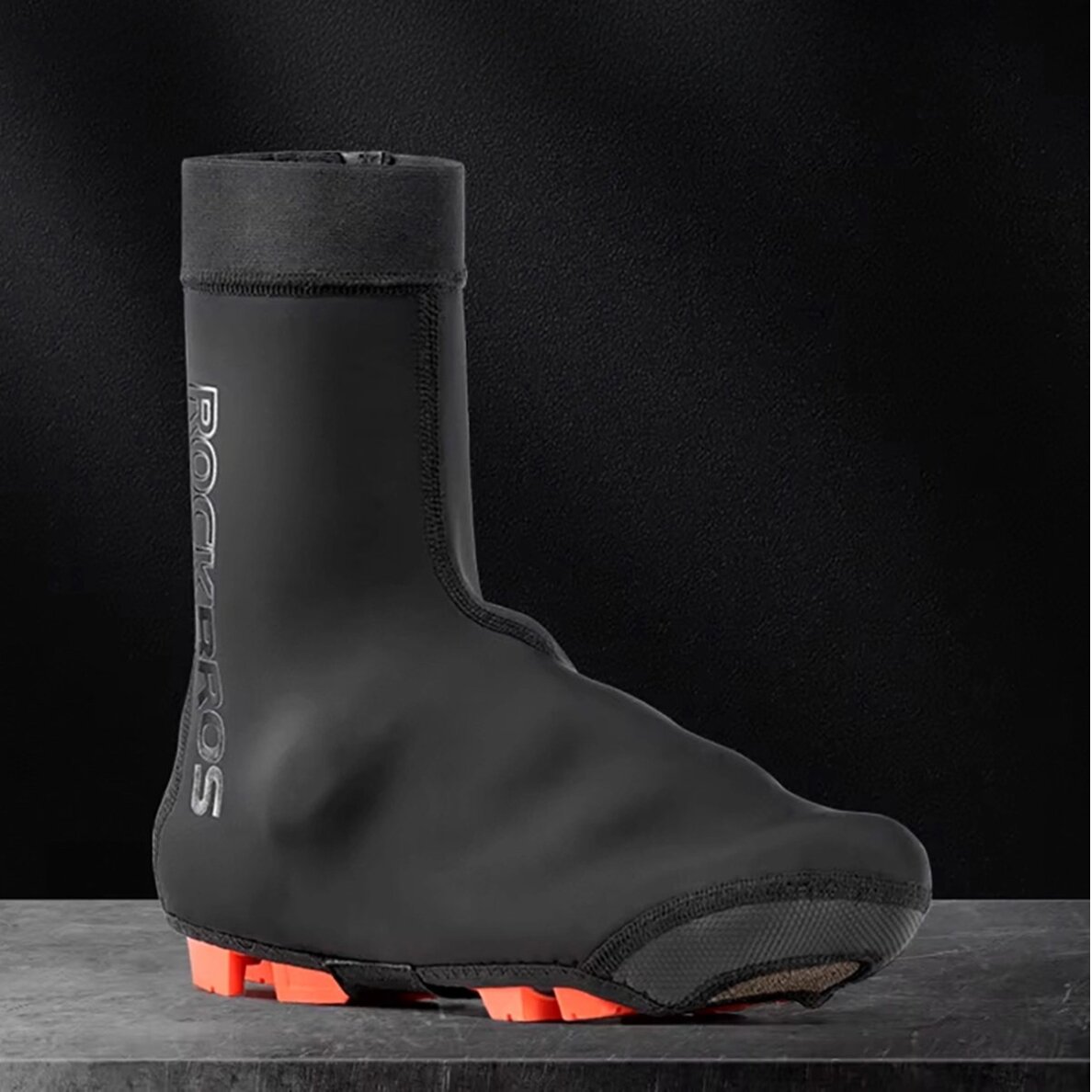 Dviračio pirštinės Rockbros pavasario/vasaros/rudens sezonui, ilgos, dydis M – juodos 3 Dviračio pirštinės Rockbros pavasario/vasaros/rudens sezonui, ilgos, dydis M – juodos 3