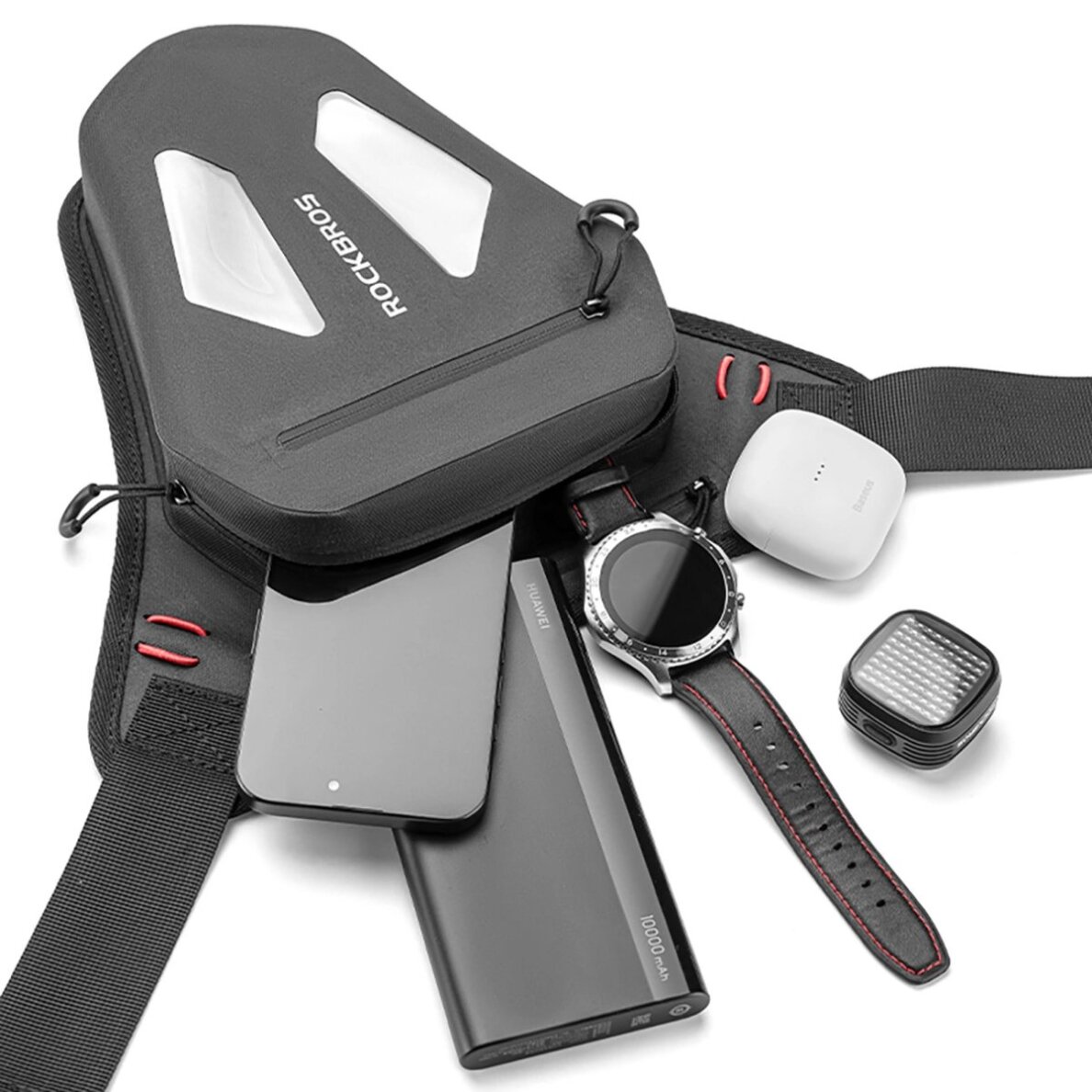 Dviračio pirštinės Rockbros pavasario/vasaros/rudens sezonui, ilgos, dydis S – žalios 2 Dviračio pirštinės Rockbros pavasario/vasaros/rudens sezonui, ilgos, dydis S – žalios 2