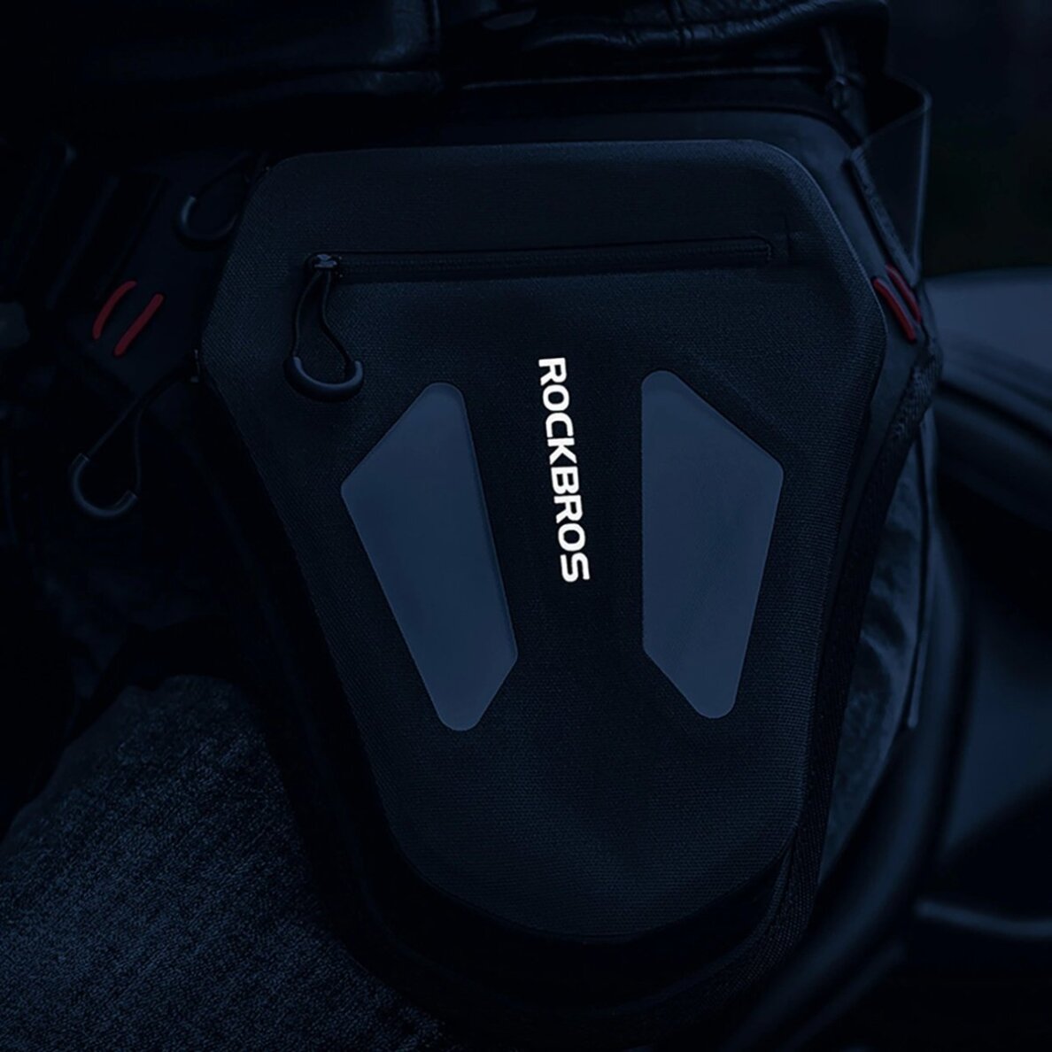 Dviračio pirštinės Rockbros pavasario/vasaros/rudens sezonui, ilgos, dydis S – žalios 6